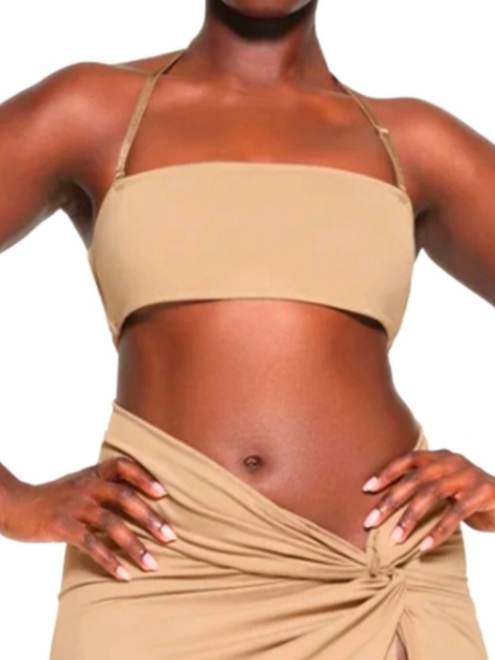 Skims Bandeau Swim Top (NWT)